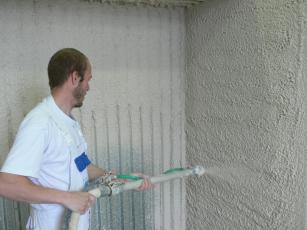 Aplikace omítky Vermiplaster