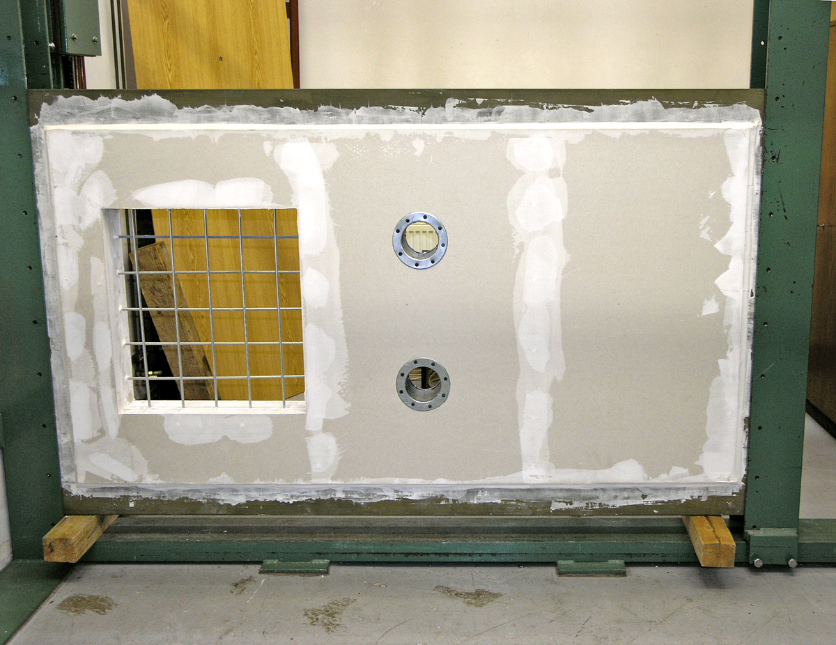 Obr. 1: Vzorek pro testování odolnosti vůči násilnému vniknutí