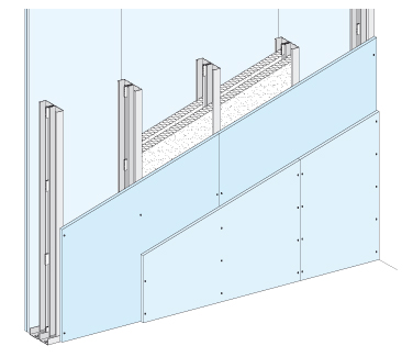 Obr. 4: Bezpečnostní příčky Knauf W 118 v provedení W 115