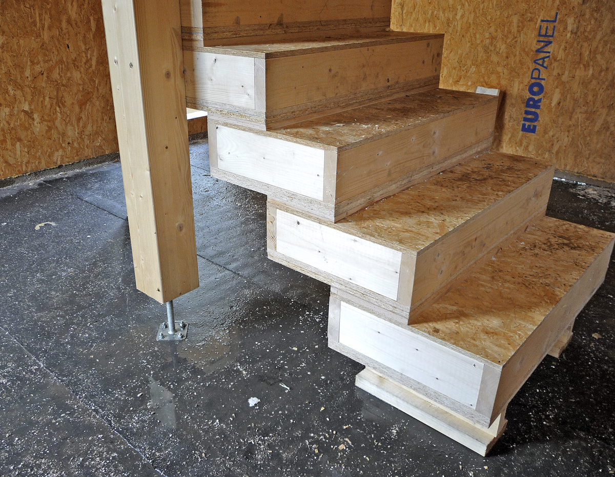 Obr. 5: Detail schodiště