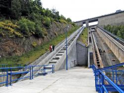 Obr. 5: Výtah sportovní plavby vodního díla Orlík