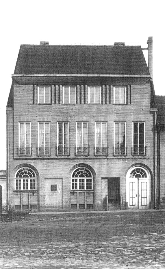 Historický snímek, pohled z ulice