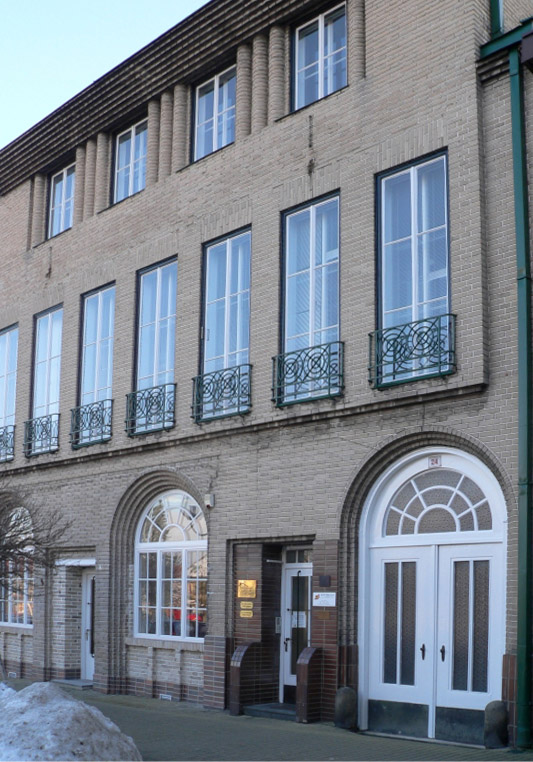 Vila po rekonstrukci, pohled z ulice