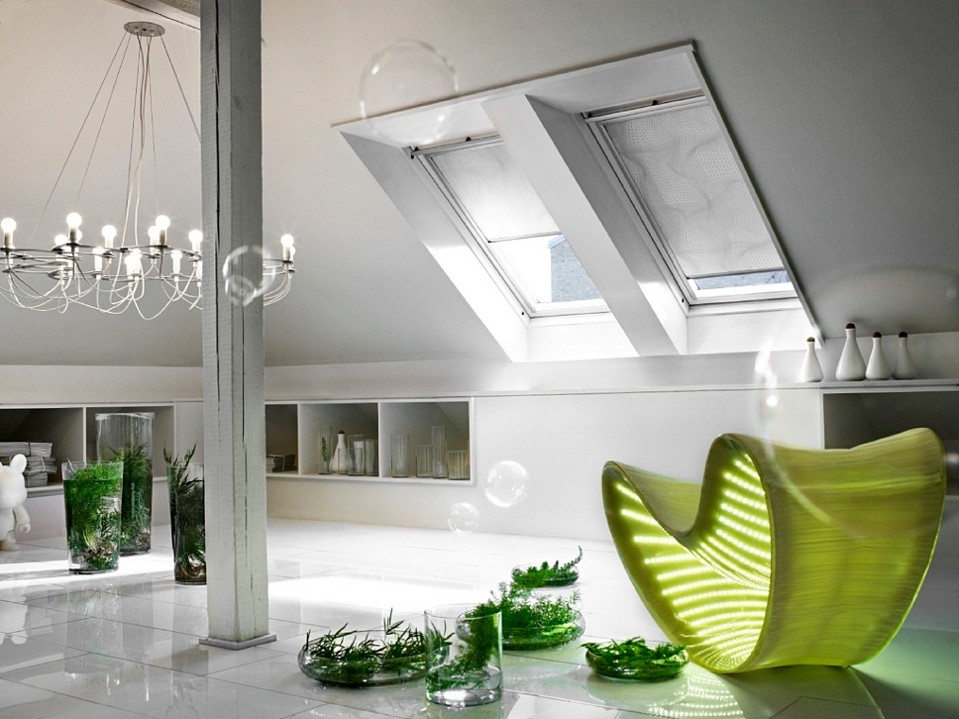 Kolekce zcela zatemňujících rolet VELUX od Karima Rashida