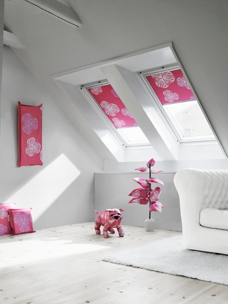 Kolekce zcela zatemňujících rolet VELUX od Karima Rashida