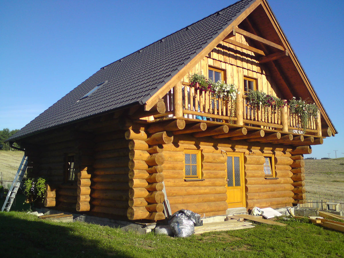 Obr. 3: Srub, kde byl CemFlow použit