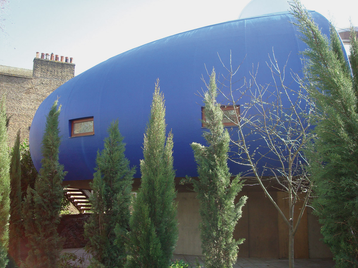 Hydroizolace netradičního tvaru střechy