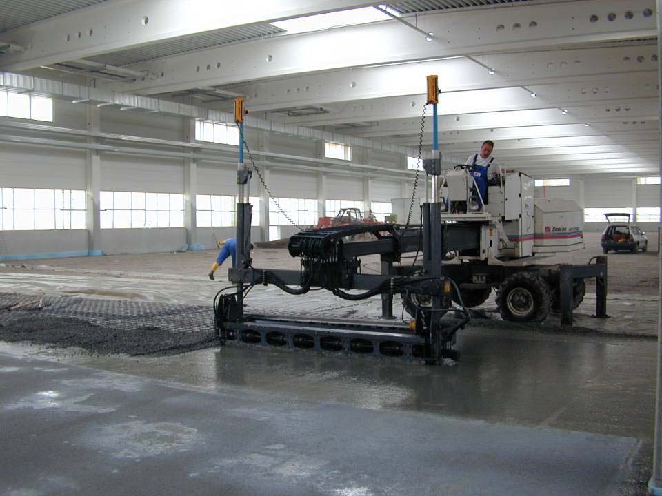 Závěrečná úprava, Laserscreed