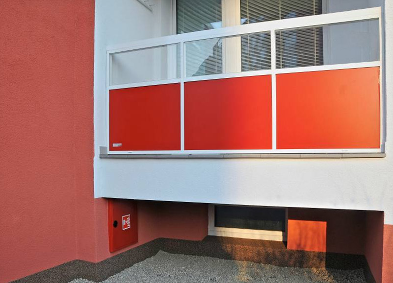 Neprůhledná čela lodžií poskytují uživatelům bytů více soukromí