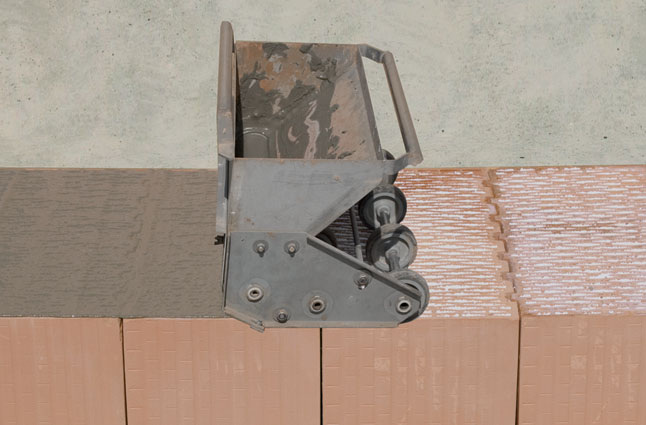 HELUZ Family 50 2in1, zdění na celoplošné lepidlo