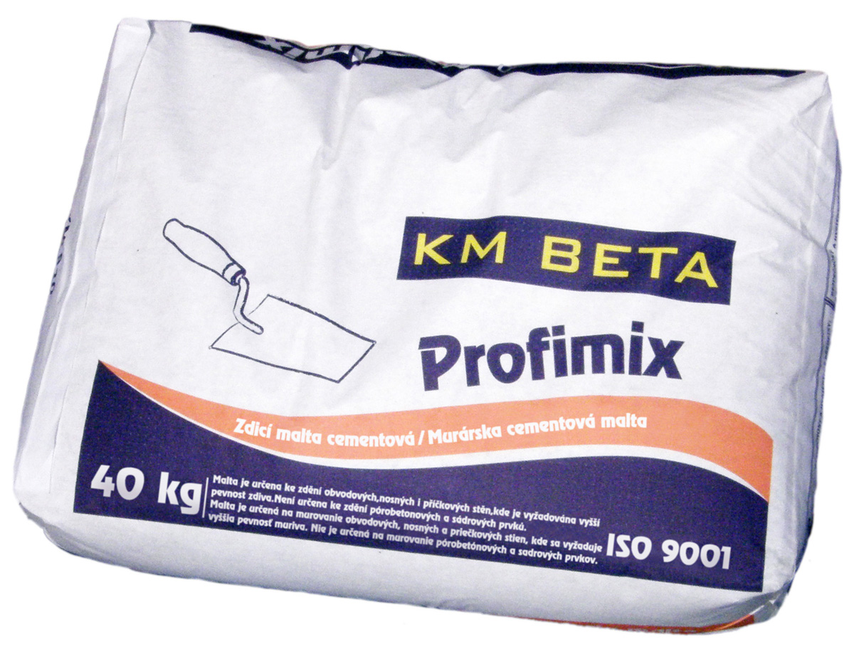 ZM 901 – zdicí cementová malta M 10 se zimní úpravou