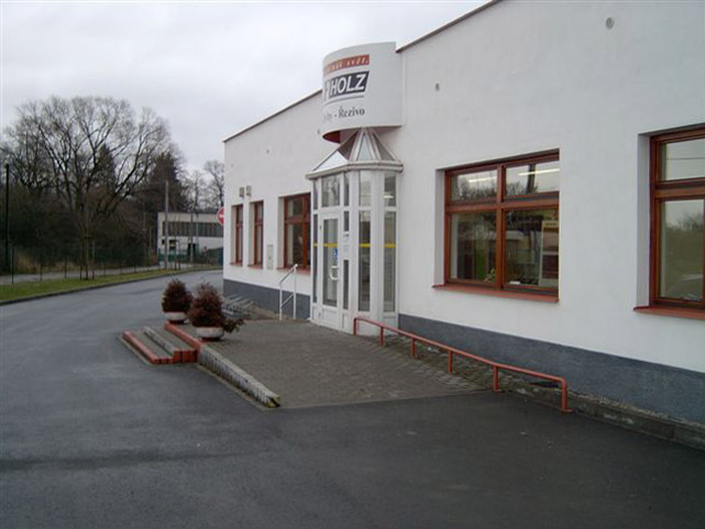 Administrativní budova firmy JAF HOLZ v Rokycanech – původnín stav