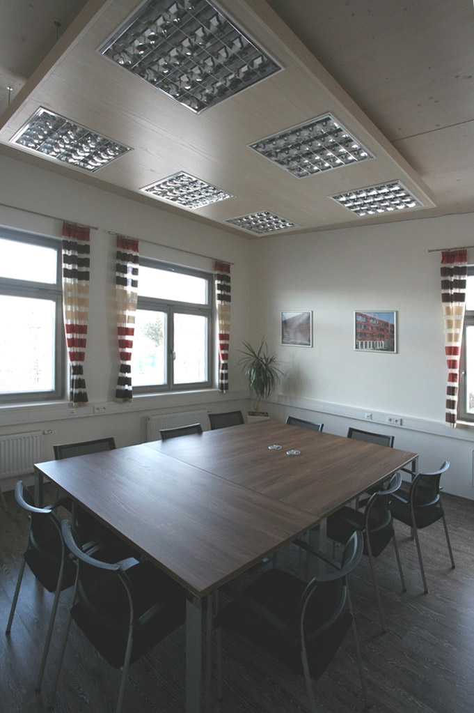 Administrativní budova firmy JAF HOLZ v Rokycanech po přestavbě