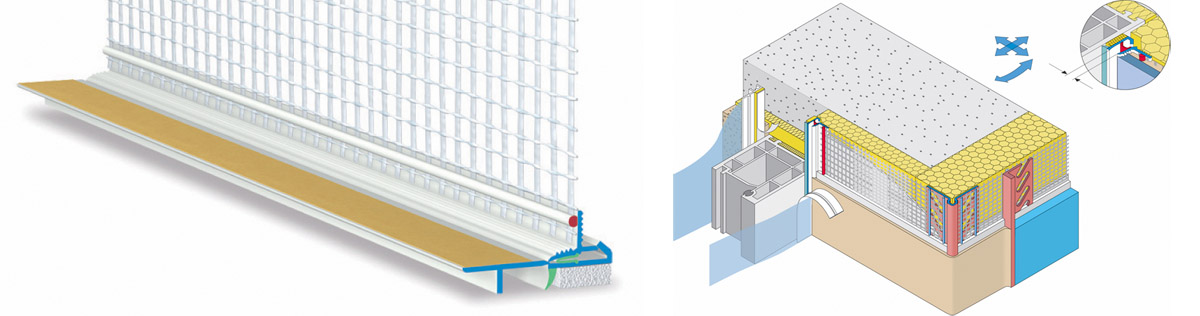 3D napojovací okenní lišta – Lišta s tkaninou 3D 275 SL – tkanina 12,5 cm