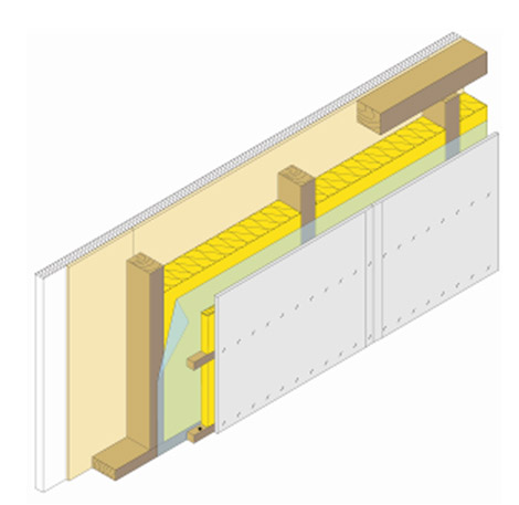 Nosný stěnový panel s kombinovaným opláštěním pro obvodové stěny