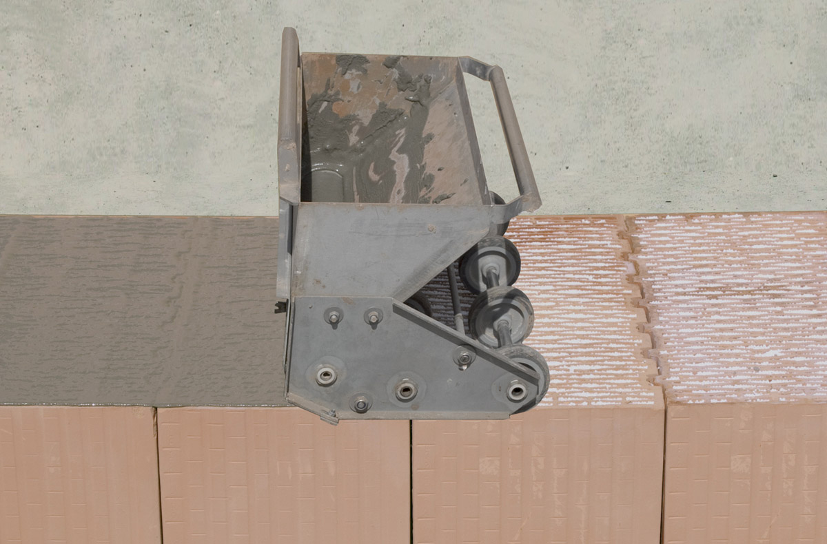 Zdění na celoplošné lepidlo