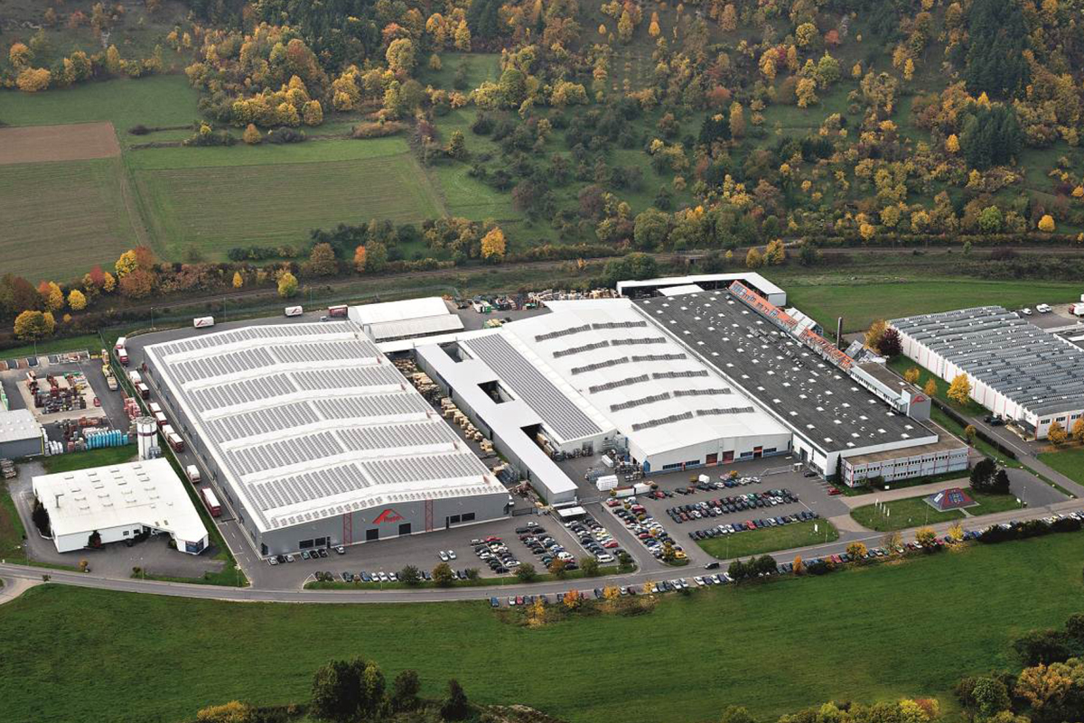 Centrála společnosti Roto ve městě Bad Mergentheim