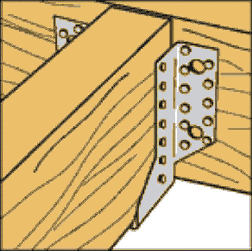 Obr. 4: Únosnost 7,1 kN; doba montáže 5,0 minut;  viditelný spoj