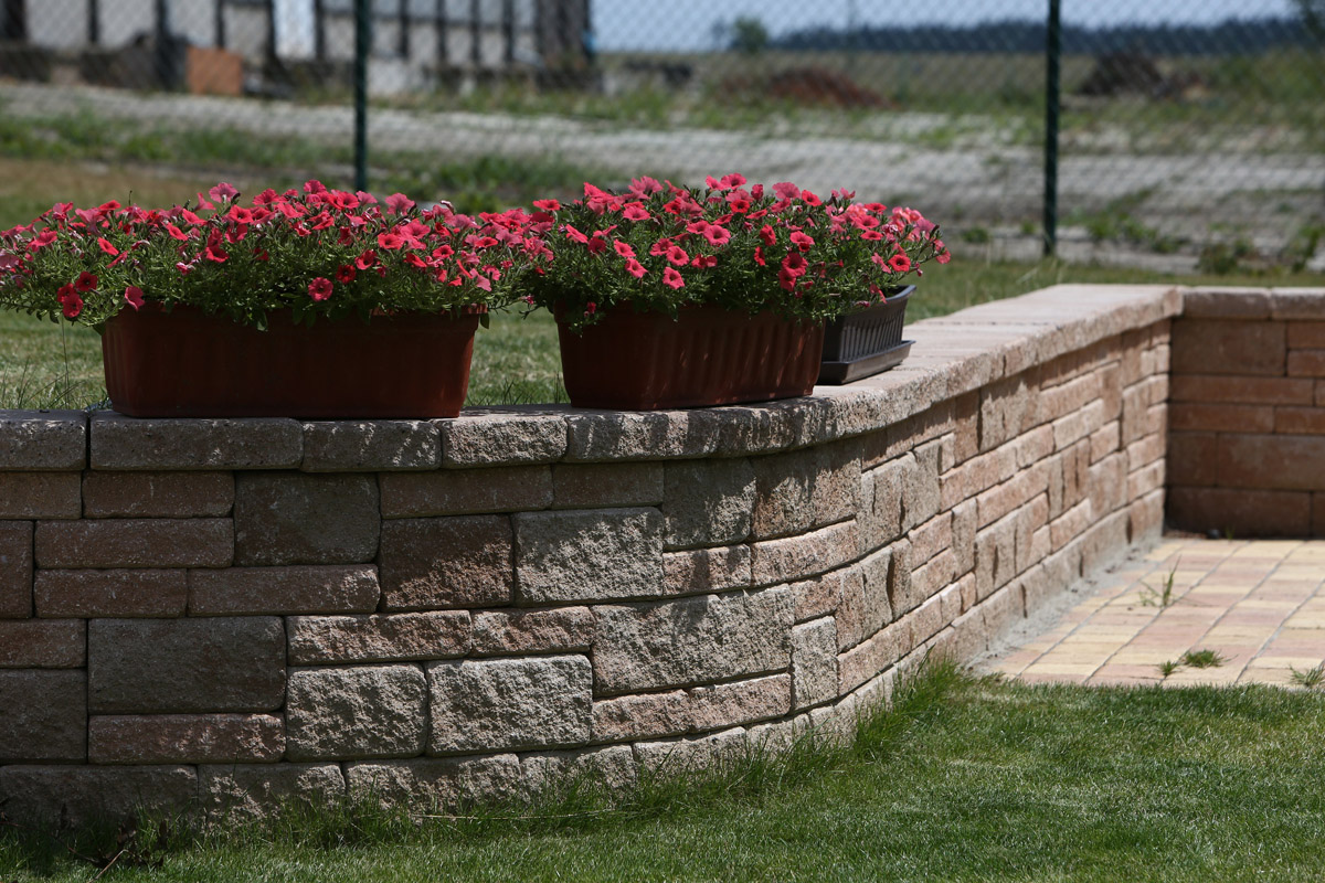 Systém betonových bloků CSB-NATRUBLOK