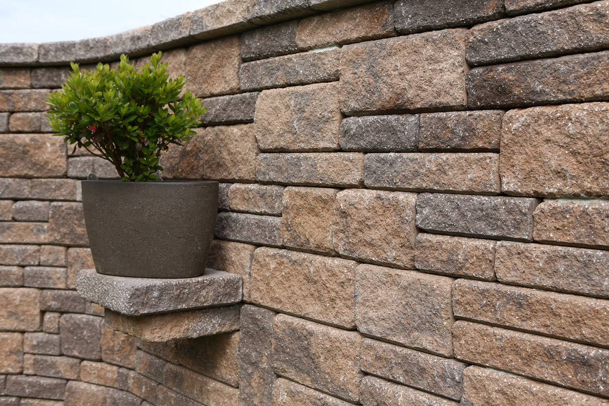 Systém betonových bloků CSB-NATRUBLOK