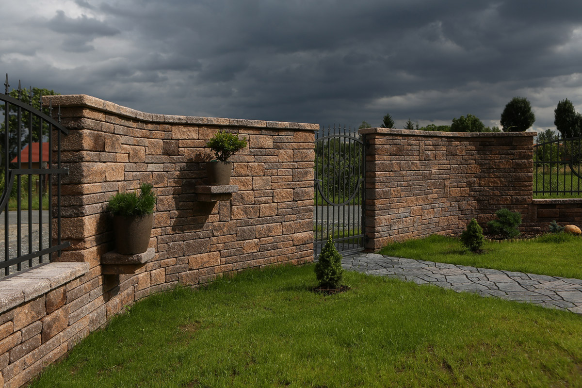 Systém betonových bloků CSB-NATRUBLOK