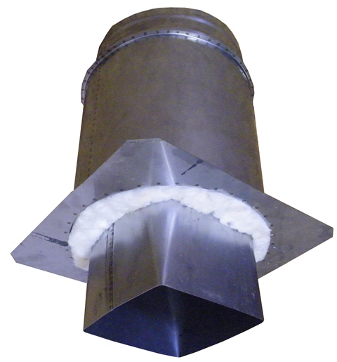 Nerezový dvouplášťový sanační díl HELUZ Profi