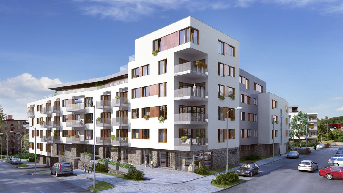 Energeticky pasivní bytové domy Park Hloubětín