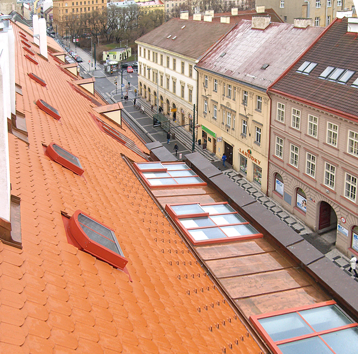 Střešní okno Solara KLASIK Rondo