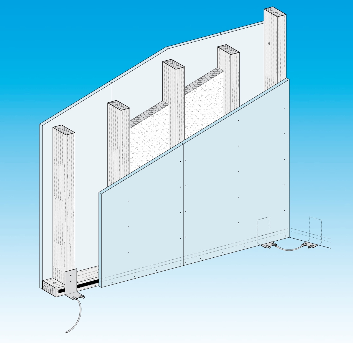 Schéma nové desky Knauf La Vita