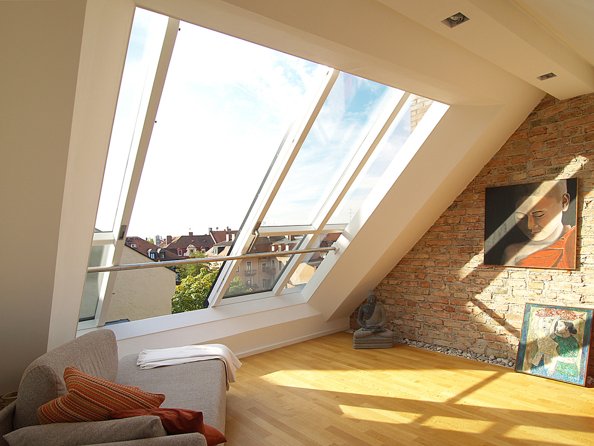 Posuvné střešní okno Solara, byt jako kabriolet