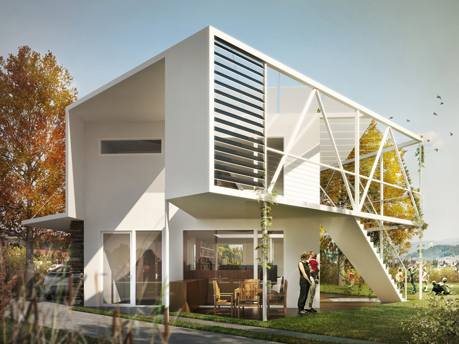 1. cena &ndash; Ádám Vesztergom, arch-studio KFT, Budapešť