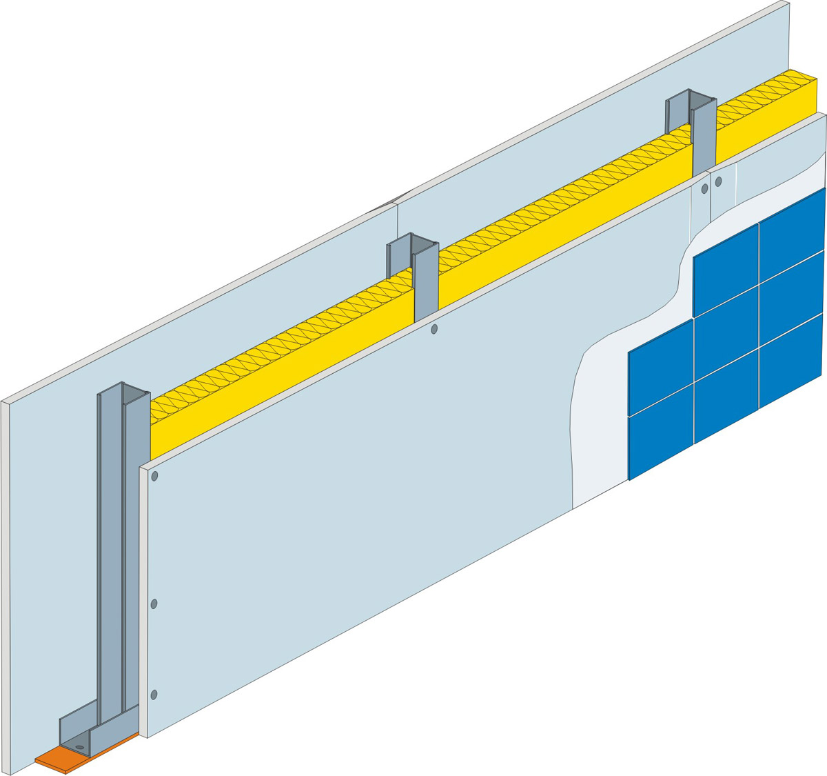 Rigips Glasroc H – deska do dlouhodobě vlhkých a mokrých prostorů