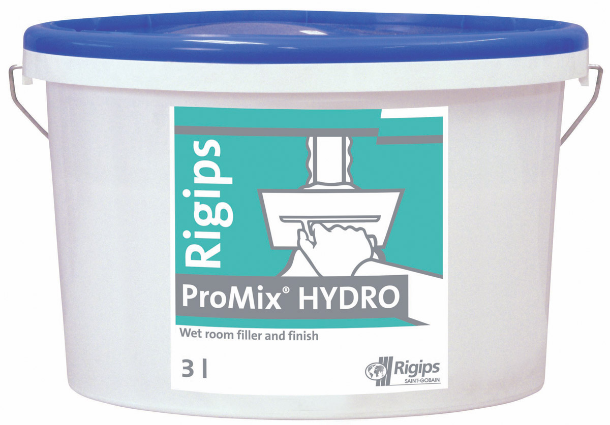 Rigips Glasroc H – deska do dlouhodobě vlhkých a mokrých prostorů