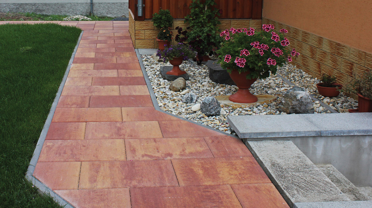 Melírovaná dlažba Rhodos