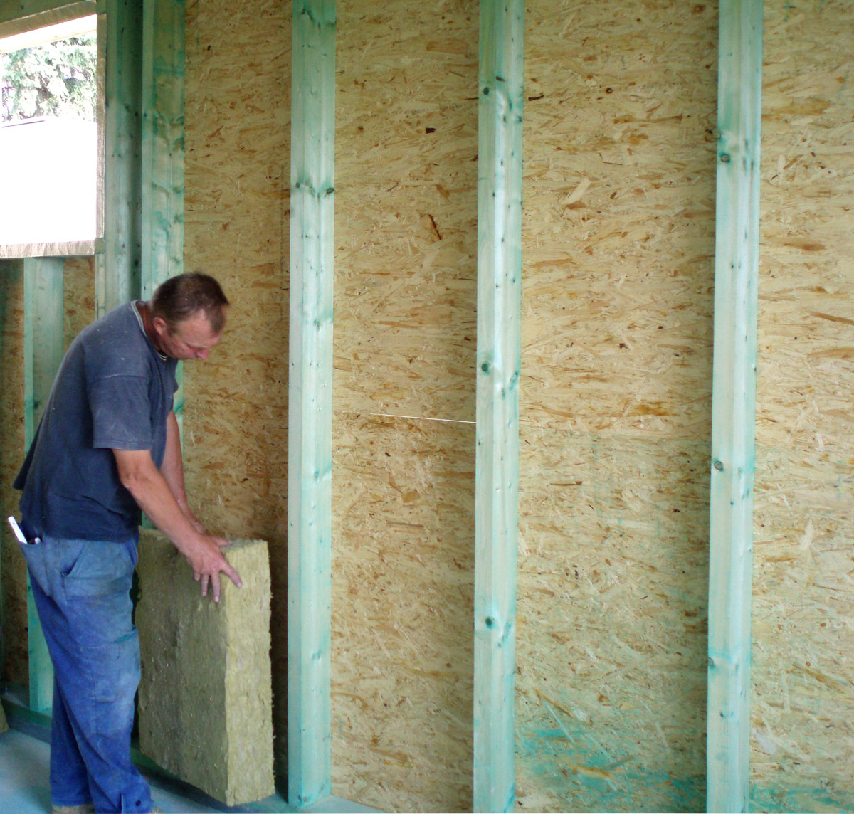 Minerální izolace v dřevostavbách – aplikace