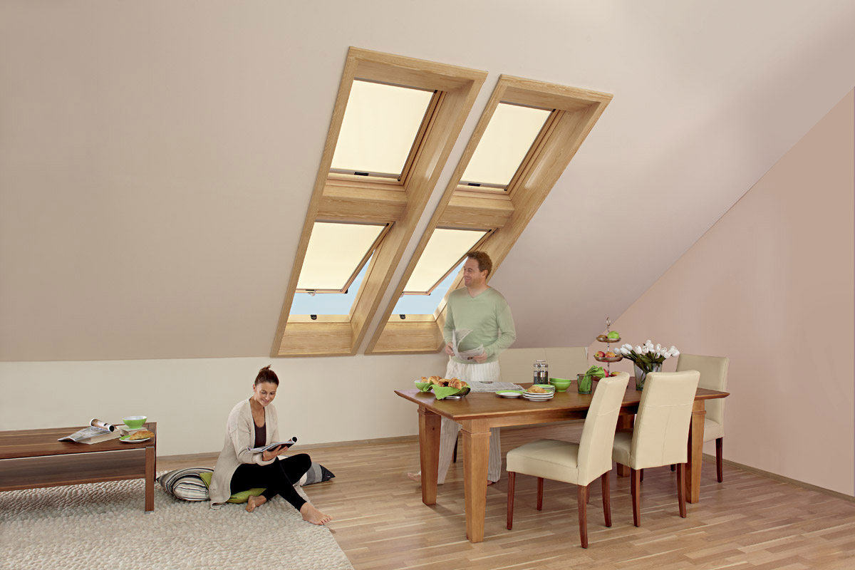 Vnitřní ostění Roto v dekoru Borovice