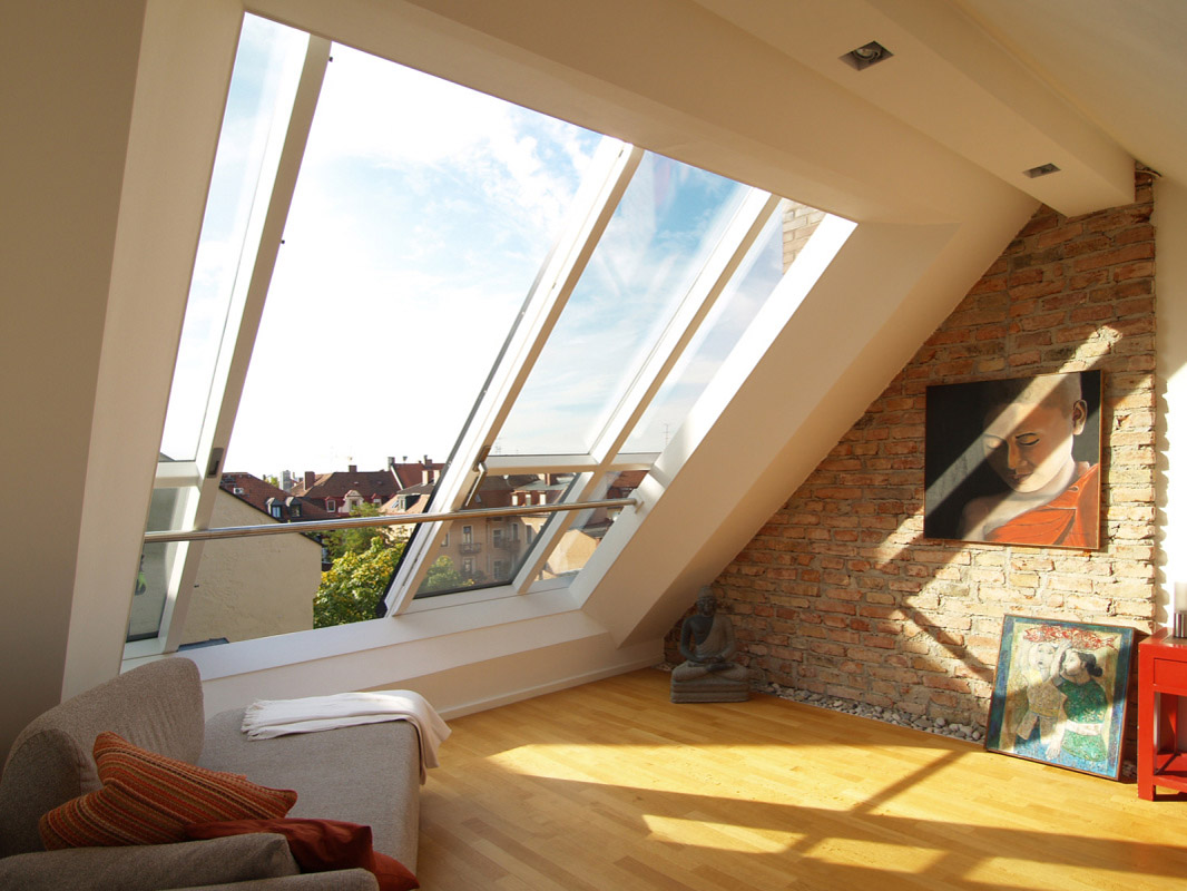 Posuvné střešní prosklení Solara PERSPEKTIV, Mnichov