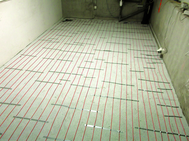 Desky Ceresit CL 58 s podlahovým topením