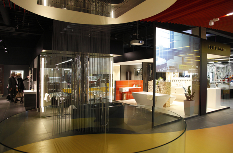 Interiér nového showroomu