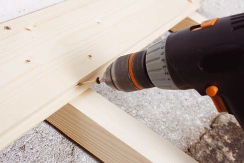 Fixace první palubky