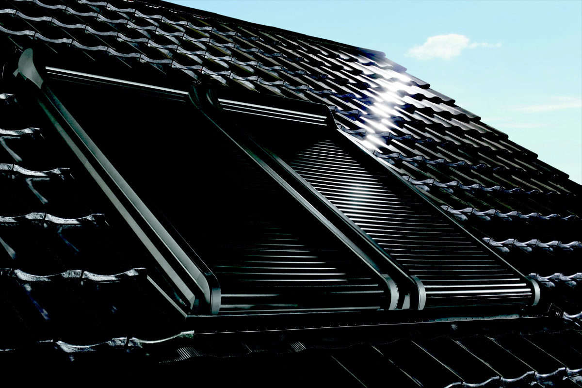 Elektricky ovládaná venkovní lamelová roleta ZRO