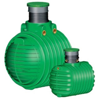 Podzemní plastové akumulační nádrže