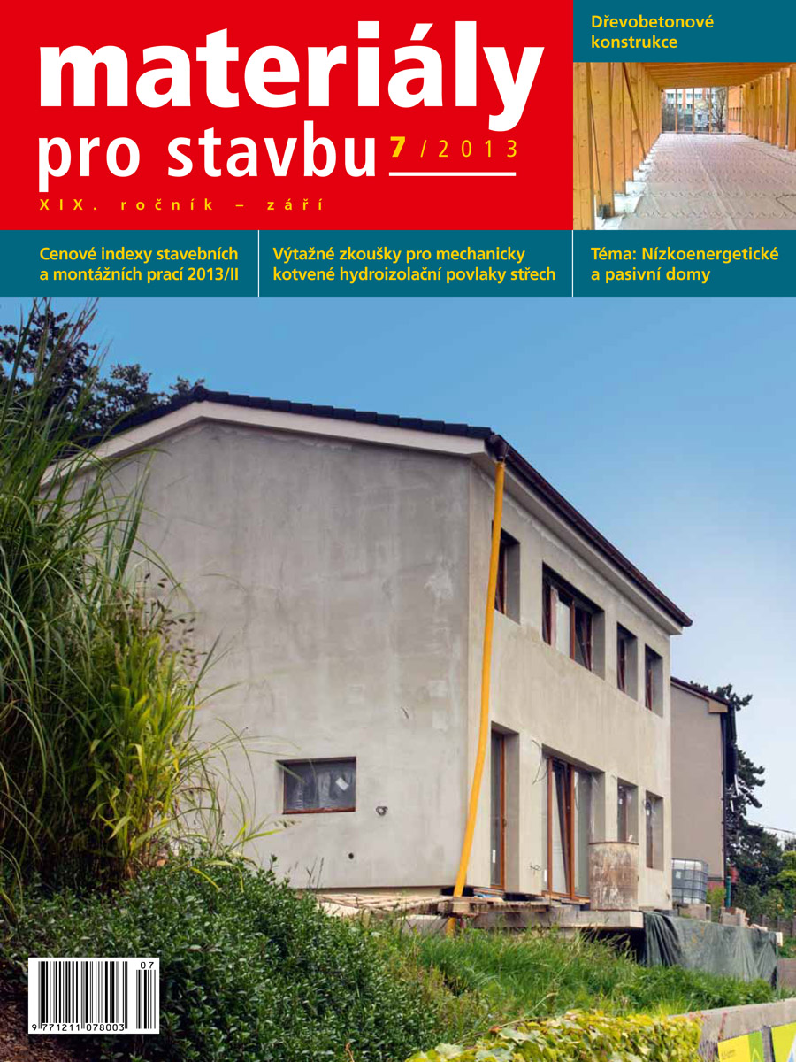 Materiály pro stavbu 7/2013