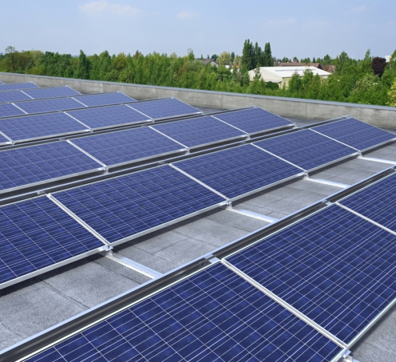 Montážní systém FV modulů Schüco MSE 210 Aero 2.0 