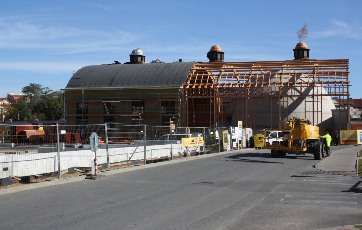 Velká a malá kopule z pohledového betonu EASYCRETE