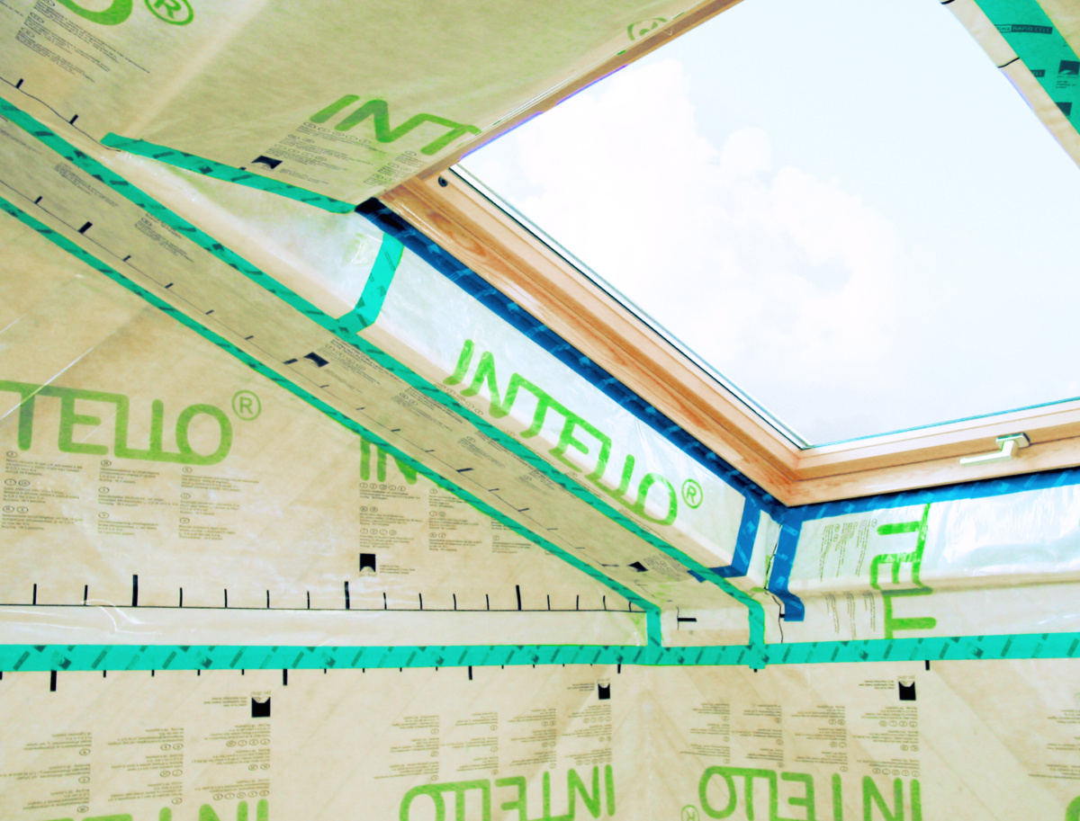 Provětrávaná fasáda s vysoce proměnnou hodnotou Sd – Intello