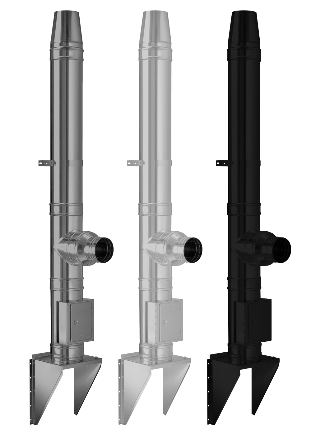 Barevné varianty komínu Schiedel Permeter