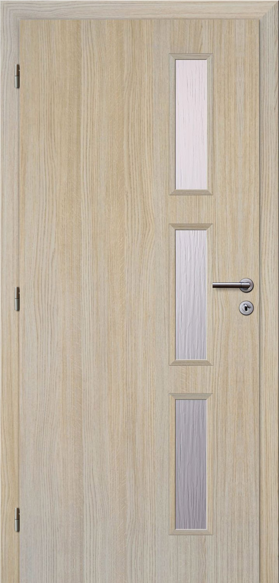 Nová řada dveří SIMA se zapuštěnými rámečky s prosklením – dekor aragon