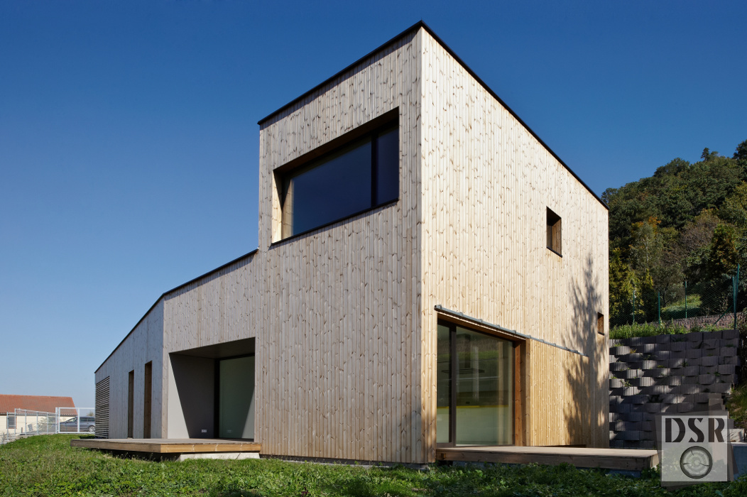 Jeden ze soutěžních objektů v kategorii Moderní dřevostavba – realizace, foto archiv ankety Dřevěná stavba roku