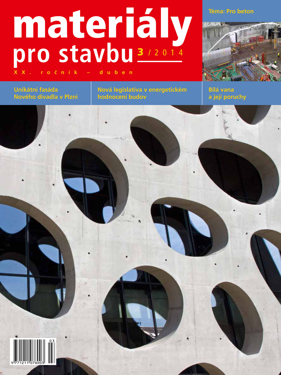Materiály pro stavbu 3/2014